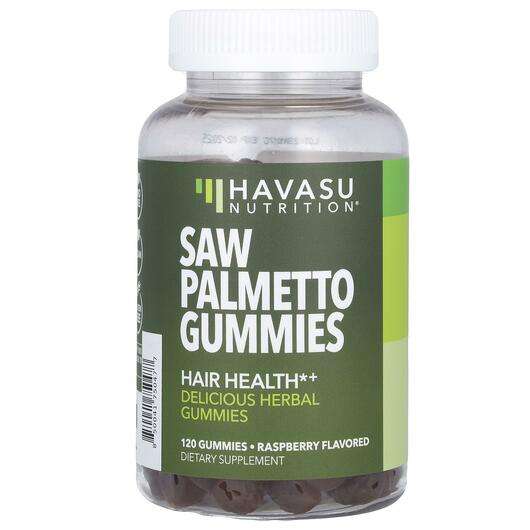 Основне фото товара Havasu Nutrition, Saw Palmetto Gummies Raspberry, Сав Пальметт...