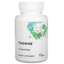 Thorne, L-Carnitine, L-Карнітин, 60 капсул