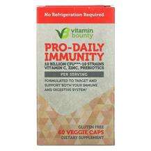 Vitamin Bounty, Pro-Daily Immunity 10 Billion CFU, 60 Veggie Caps