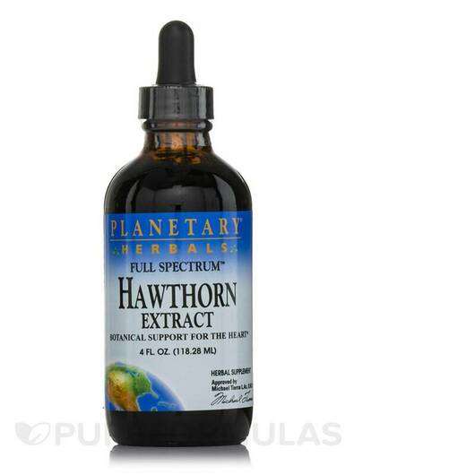 Основное фото товара Planetary Herbals, Боярышник, Full Spectrum Hawthorn Liquid Ex...
