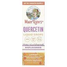 MaryRuth's, Quercetin Liquid Drops Lemon, Кверцетин, 120 мл