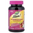 Жевательные витамины для женщин, Alive! Women's Gummy, 60...
