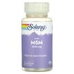 Фото товару Solaray, Pure MSM 1000 mg, Метилсульфонілметан МСМ, 60 капсул