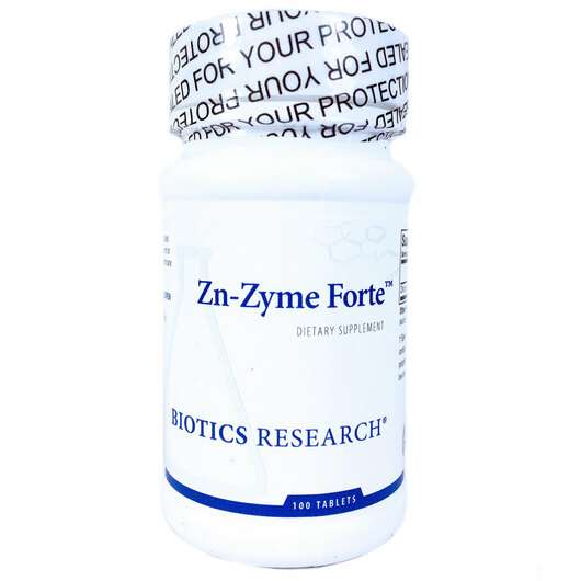 Zn-Zyme Forte, Цинк 25 мг, 100 таблеток