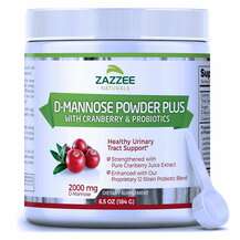 Zazzee, D-Манноза в порошке, D-Mannose Powder Plus, 184 г