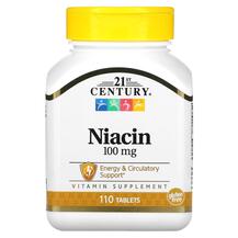 Вітамін B3 Ніацин Niacin 100 mg 21st Century Вітамін B3 Ніацин Niacin 100 mg 21st Century