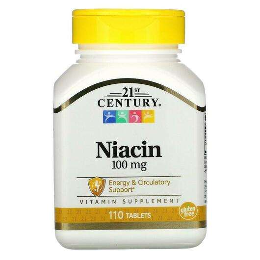 Niacin 100 mg, Ніацин 100 мг, 110 таблеток