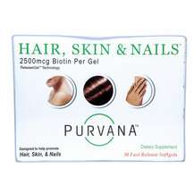 Wellgenix Health, Пурвана Витамины для волос, Purvana Hair Ski...