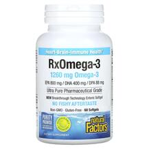 RxOmega-3 630 mg Рыбий жир Омега-3 Natural Factors