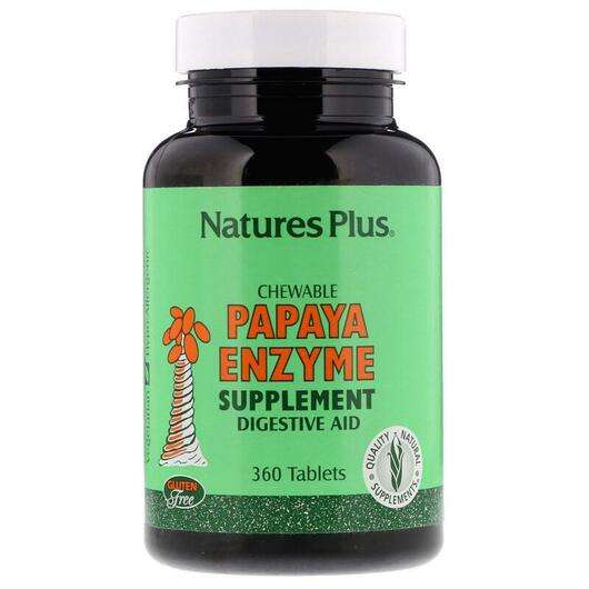 Chewable Papaya Enzyme Supplement 360, Жувальний фермент Папайї, 360 таблеток