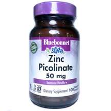 Zinc Picolinate 50 mg, Пиколинат цинку, 100 капсул