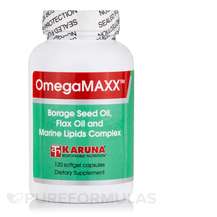 Karuna Health, OmegaMAXX, Омега-3, 120 капсул