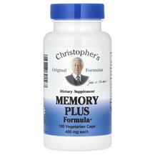 Підтримка мозку Memory Plus Formula Christopher's