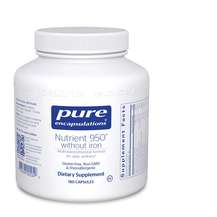 Nutrient 950 w/o Iron Железо Pure Encapsulations