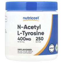 N-Acetyl L-Tyrosine Unflavored L-Тирозин Nutricost
