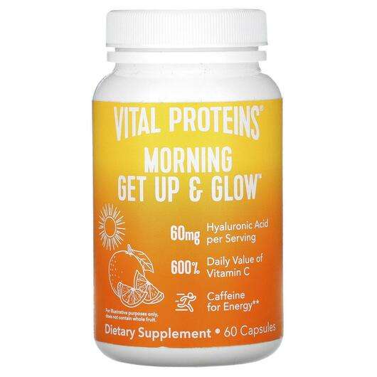 Основное фото товара Vital Proteins, Протеин, Morning Get Up & Glow, 60 капсул