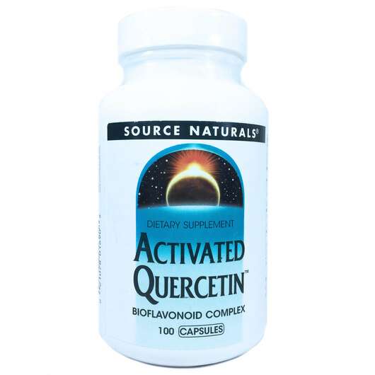 Основне фото товара Source Naturals, Activated Quercetin 100, Активоване кверцетин...