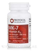 Protocol for Life Balance, Витамин K2, MK-7 Vitamin K2 300 mcg...