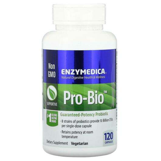 Основне фото товара Enzymedica, Pro-Bio, Пробіотики, 120 капсул