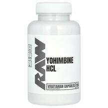 Raw Nutrition, Yohimbine HCL, Бетаїну гидрохлорид, 120 капсул