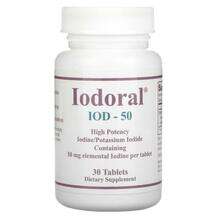 Optimox, Iodoral IOD-50 50 mg, Йодорал Йод, 30 таблеток