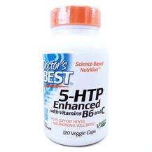 Doctor's Best, 5-HTP Enhanced with Vitamins B6 & C, 120 Ve...