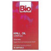 Bio Nutrition, Масло Антарктического Криля, Krill Oil Complex,...