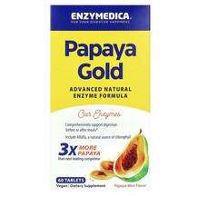 Enzymedica, Papaya Gold Papaya Mint, 60 Tablets