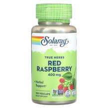 Solaray, Малина, Red Raspberry 400 mg, 100 капсул