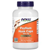 Псиліум Psyllium Husk Caps 500 mg NOW Foods