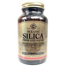 Solgar, Кремний из красных водорослей, Oceanic Silica, 100 капсул