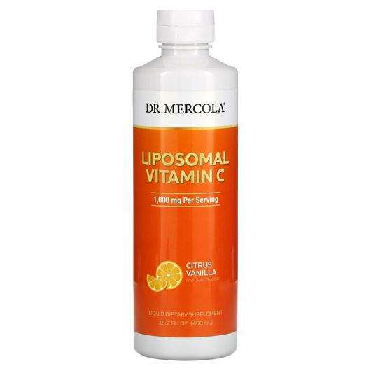 Основне фото товара Dr. Mercola, Liposomal Vitamin C, Ліпосомальний Вітамін C 1000...