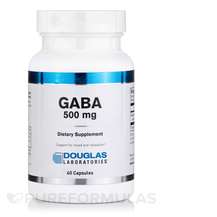 GABA 500 mg ГАМК Douglas Laboratories 60 капсул