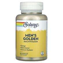 Solaray, Мультивитамины для мужчин, Men's Golden Multivitamin,...