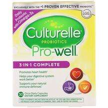 Culturelle, Пробиотики, Probiotics Pro-Well 3-in-1 Complete, 3...