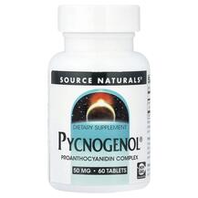 Pycnogenol 50 mg Пикногенол Source Naturals