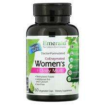 Emerald, CoEnzymated Women's 1-Daily Multi, 60 Vegetable Caps