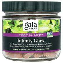 Gaia Herbs, Infinity Glow Women's Skin Support, Шкіра нігті во...