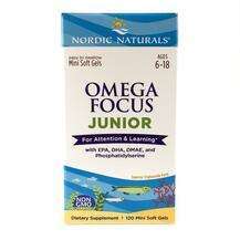 Nordic Naturals, Omega Focus Junior, Омега Джуніор, 120 міні к...
