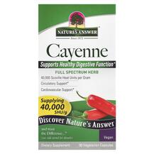 Перець каєнський Cayenne Capsicum Annuum Nature's