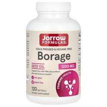 Jarrow Formulas, Бораго 1200 мг, Borage GLA-240, 120 капсул
