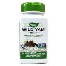 Wild Yam Root 425 mg, Дикий Ямс 425 мг Корінь, 100 капсул