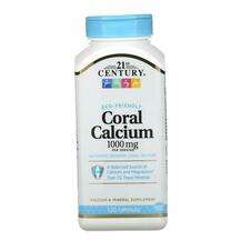 21st Century, Коралловый Кальций 1000 мг, Coral Calcium 1000 m...