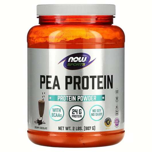 Pea Protein Chocolate, Гороховий Протеїн, 907 г