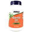 Фото товару Now, Garlic Oil 1500 mg, Часникова олія 1500 мг, 250 капсул