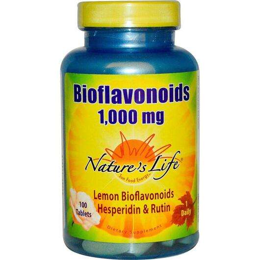 Основное фото товара Natures Life, Биофлавоноиды 1000 мг, Bioflavonoids1000 mg 100,...