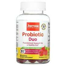 Jarrow Formulas, Probiotic Duo Raspberry 3 Billion, 50 Gummies