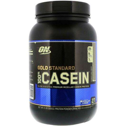 Gold Standard 100% Casein, Протеїн Кремове Печево, 909 г