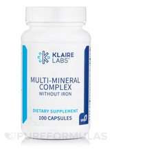 Klaire Labs SFI, Multi-Mineral Complex w/o Iron, Мінерали, 100...