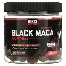 Force Factor, Fundamentals Black Maca Passion Berry, 60 Gummies